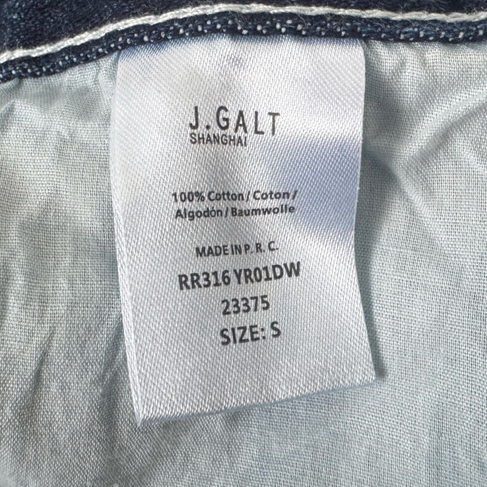 John Galt by Brandy Melville Dark Blue Wide Leg Jeans - Picture 2 of 8